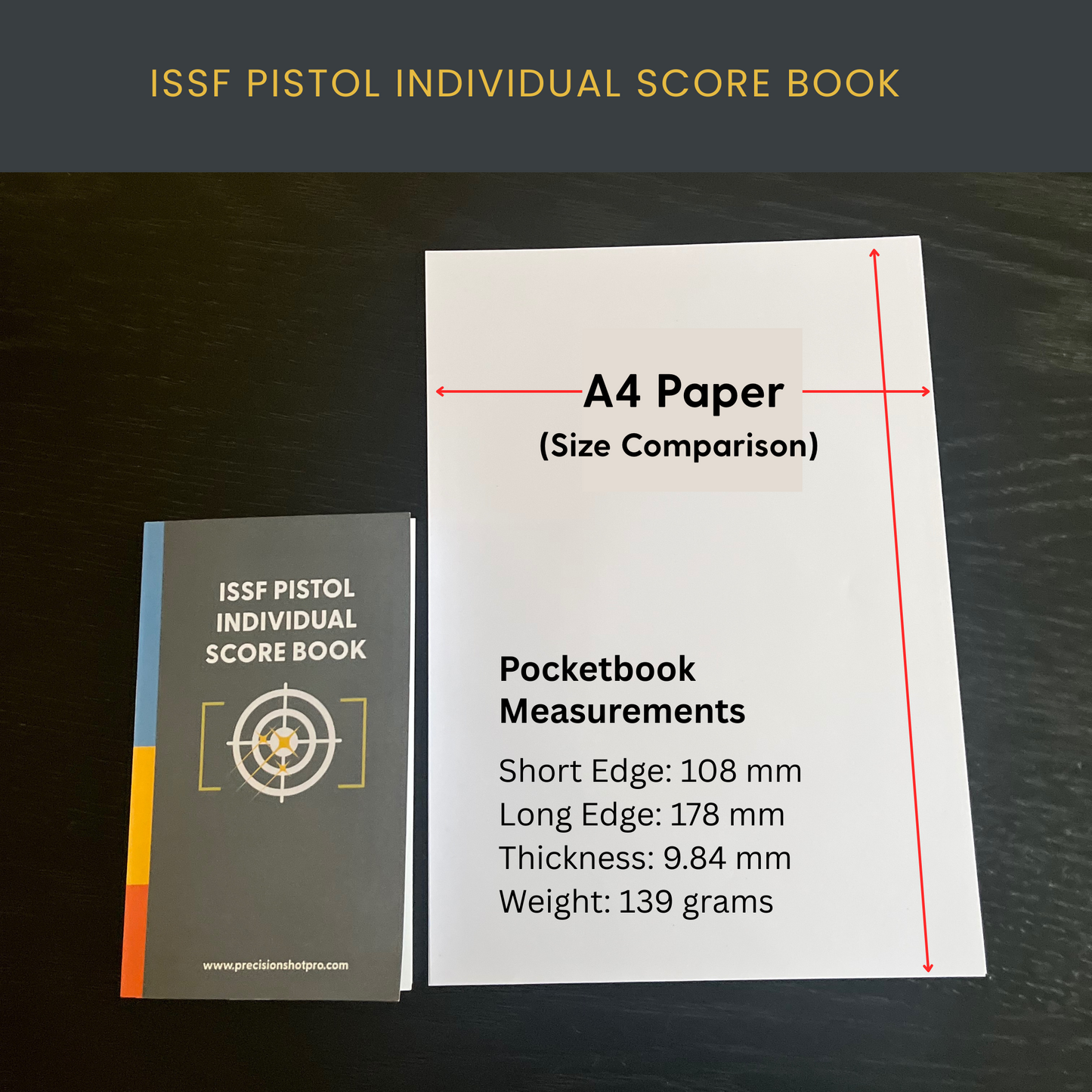 ISSF Pistol Individual Score Book