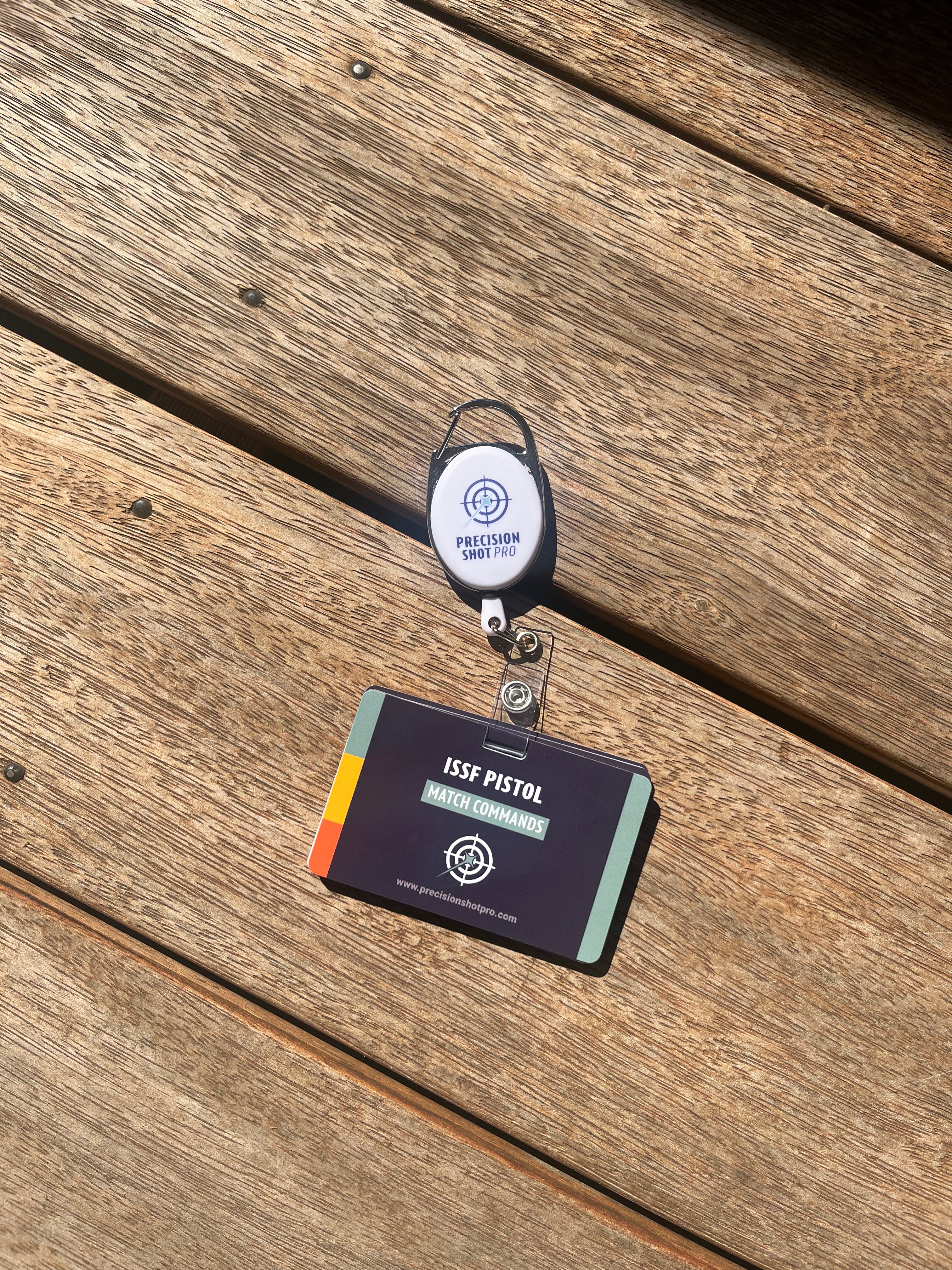 Match Command Cards (ISSF Pistol)
